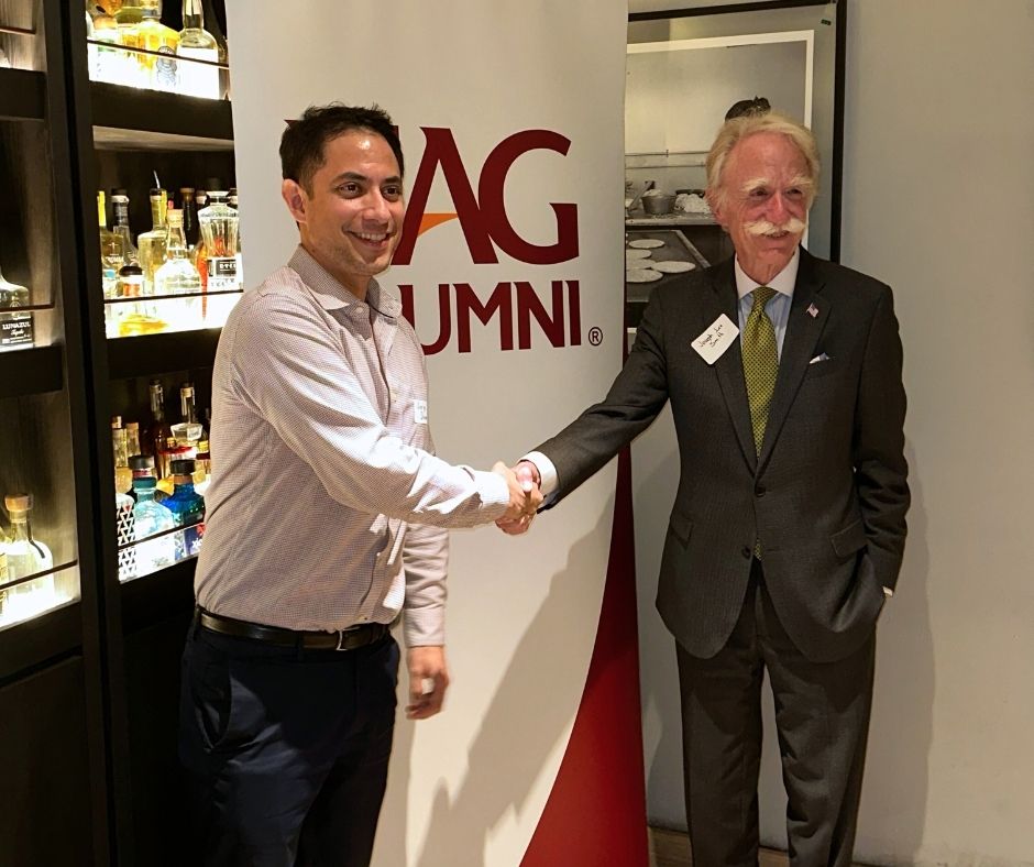 UAG Alumni Family Reunites with warm handshakes and inspiring connections in Miami